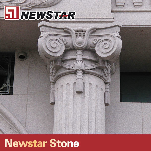 Newstar roman outdoor decorative columns with caps
