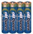 Zinc Carbon Carbon Dry Battery 1.5v R03 Um-4 Aaa Carbon Dry Battery