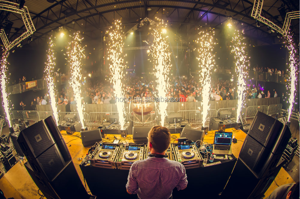Сценическое DJ оборудование 1 м-5 м высота фейерверк холодный
