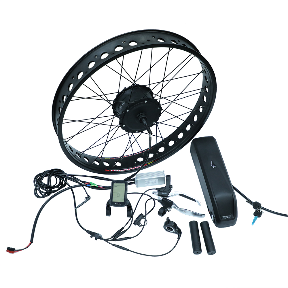 CNEBIKES 48 в 500 вт H06 редукторный втулочный мотор, комплект для переоборудования снежного велосипеда