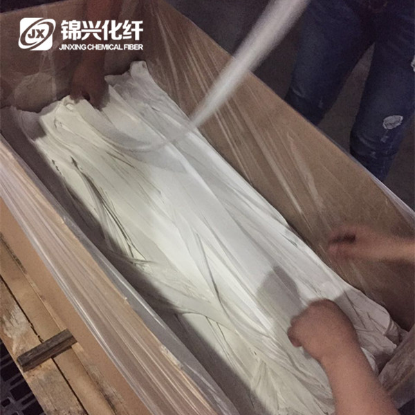 Нейлоновый буксир 66 из флока 1,9 dtex полностью тусклое сырье белое 100% натуральное электростатическое флокирующее волокно