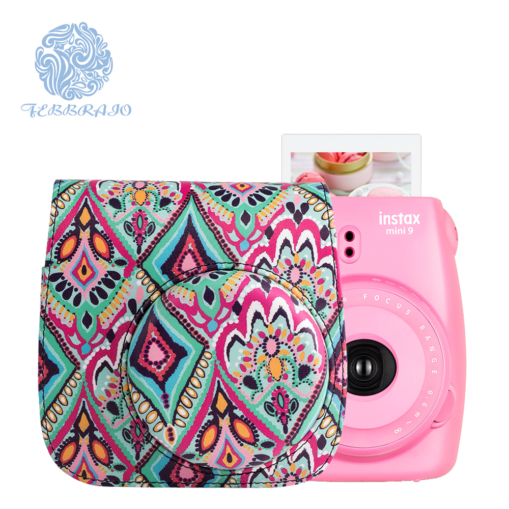 Lazada хит продаж fujifilm instax mini8mini9 камера мгновенная пленка камера сумка подарок на Новый год