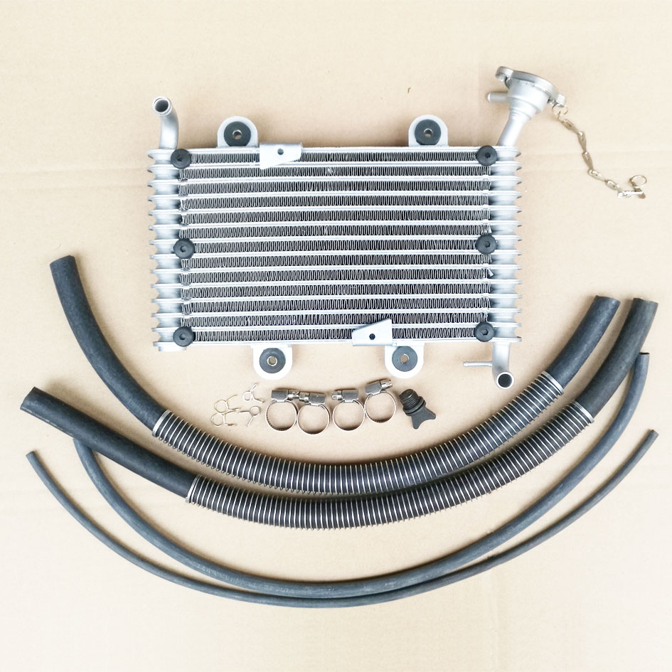 Радиатор 200cc ATV Assy для большинства китайских взрослых ATV BASHAN LONCIN ZONGSHEN LIFAN Engine