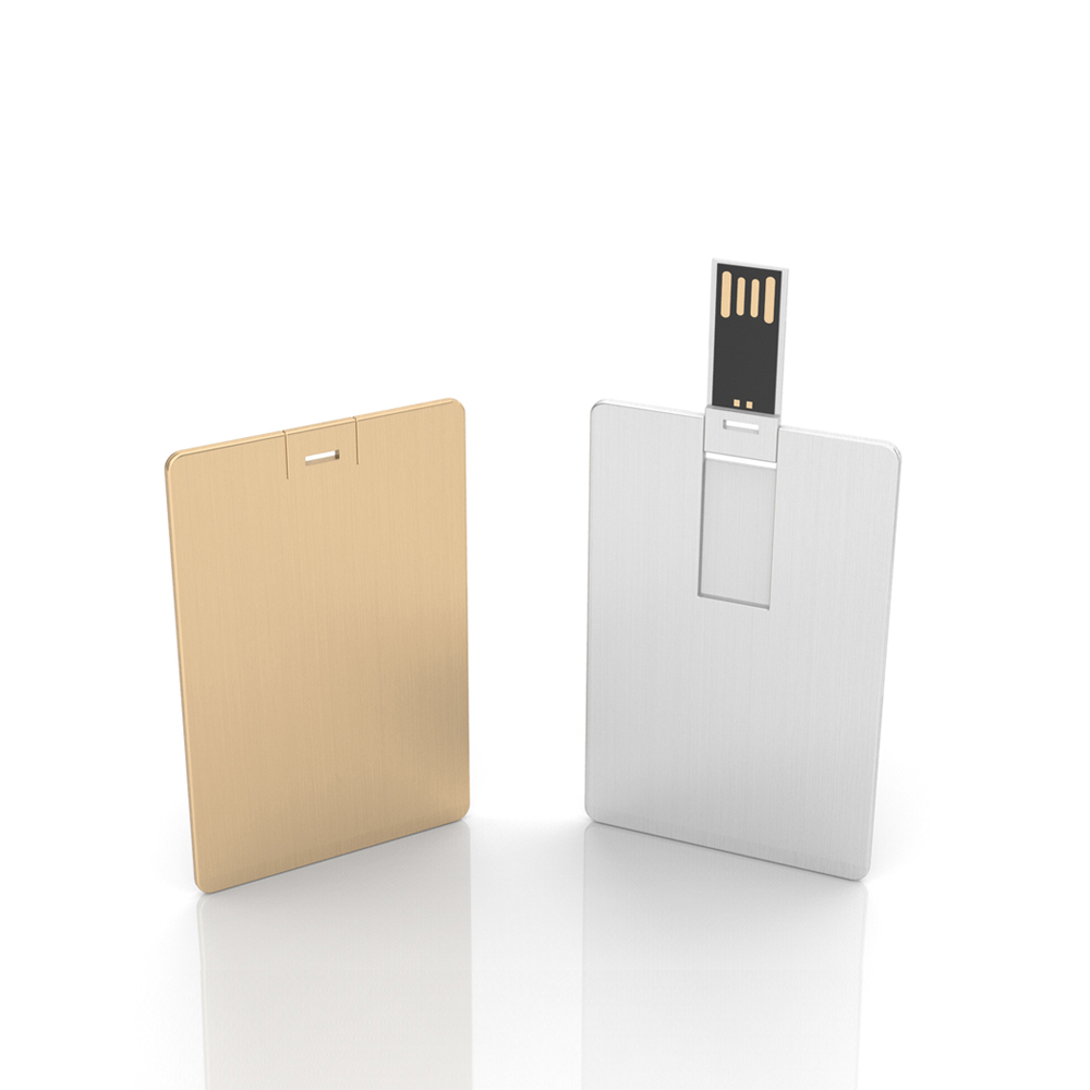 Пользовательские стильные подарки USB флэш-накопитель 2 ГБ 4 ГБ 8 ГБ 16 ГБ тонкий USB-накопитель для кредитной карты