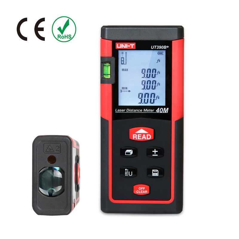 UNI-T UT390B + 40 м ручной лазерный дальномер диаметра области лазерный дальномер