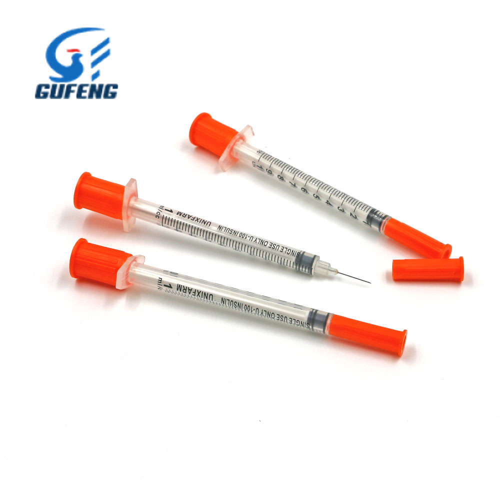 Sterile U100, U40 Insulin Syringe with Needle Manufacturer