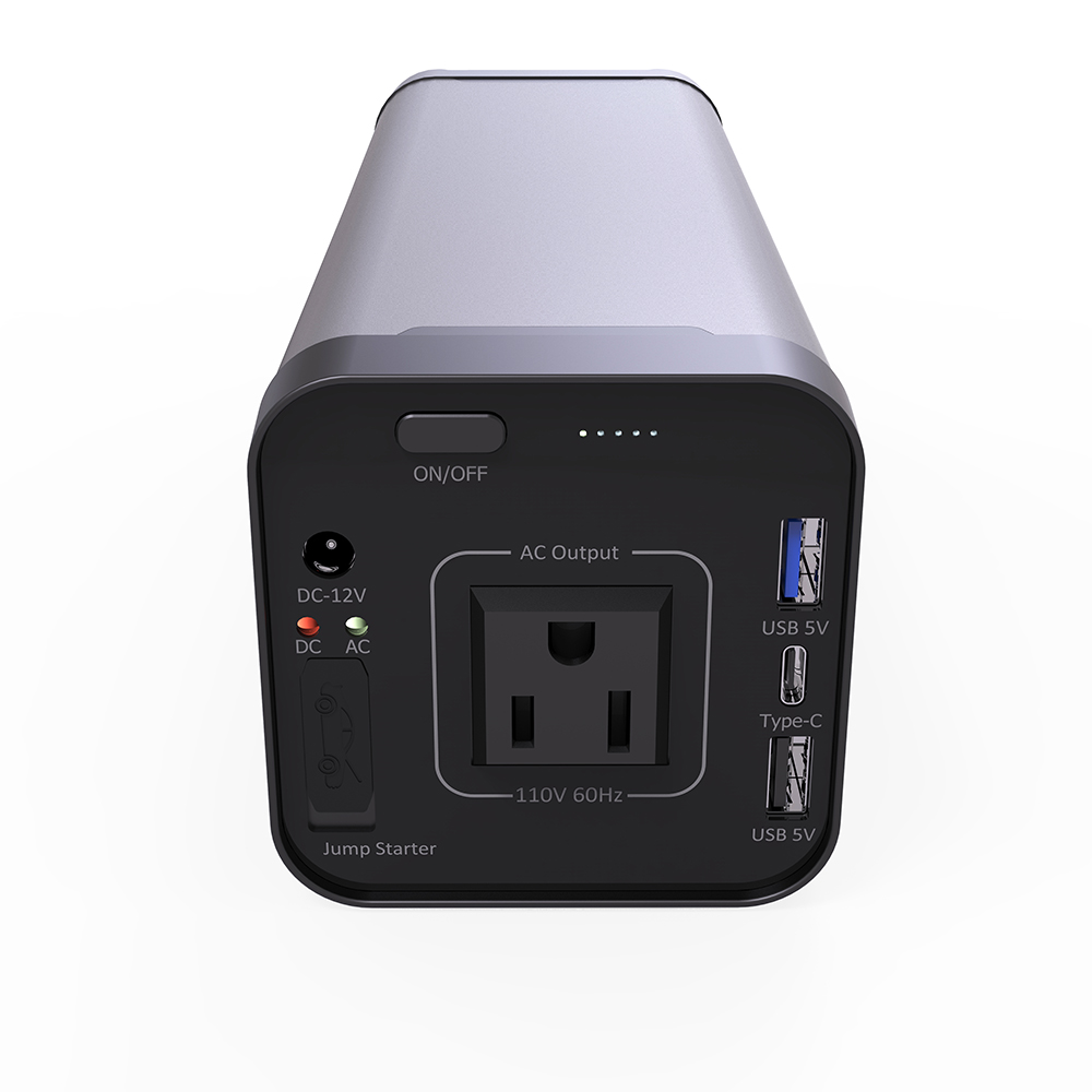110V AC выход 40000 WH mAh PD портативное зарядное устройство mini USA UPS