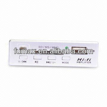 PCBA для микроакустической коробки, поддерживает MP3-плеер, порт USB/SD и функцию отключения памяти