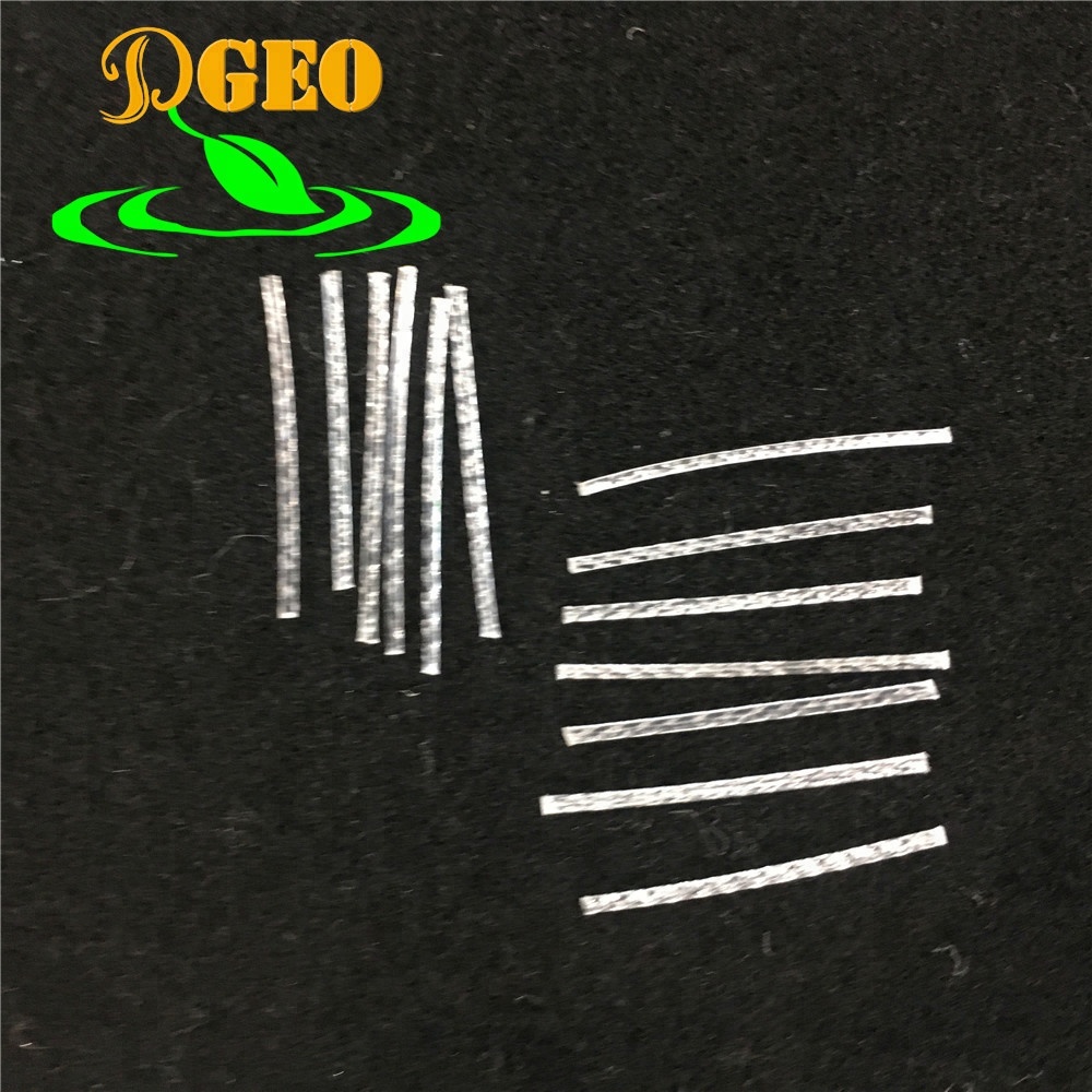 Concrete Synthetic Macro Fiber for Hydropower Engineering Good dispersion and cracking resistant synthetic fiber pp fiber waved