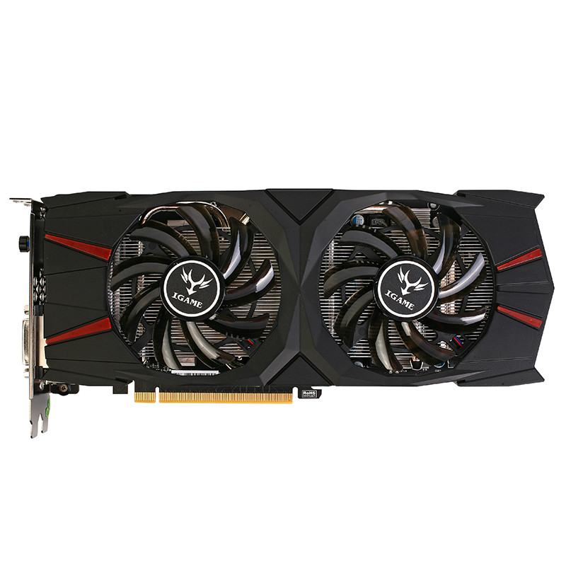 Горячая Распродажа! Графический графический процессор iGame GeForce GTX1060 6 ГБ GDDR5 для майнинга