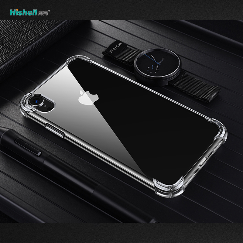 Противоударный прозрачный чехол из ТПУ для сотового телефона Iphone Xr