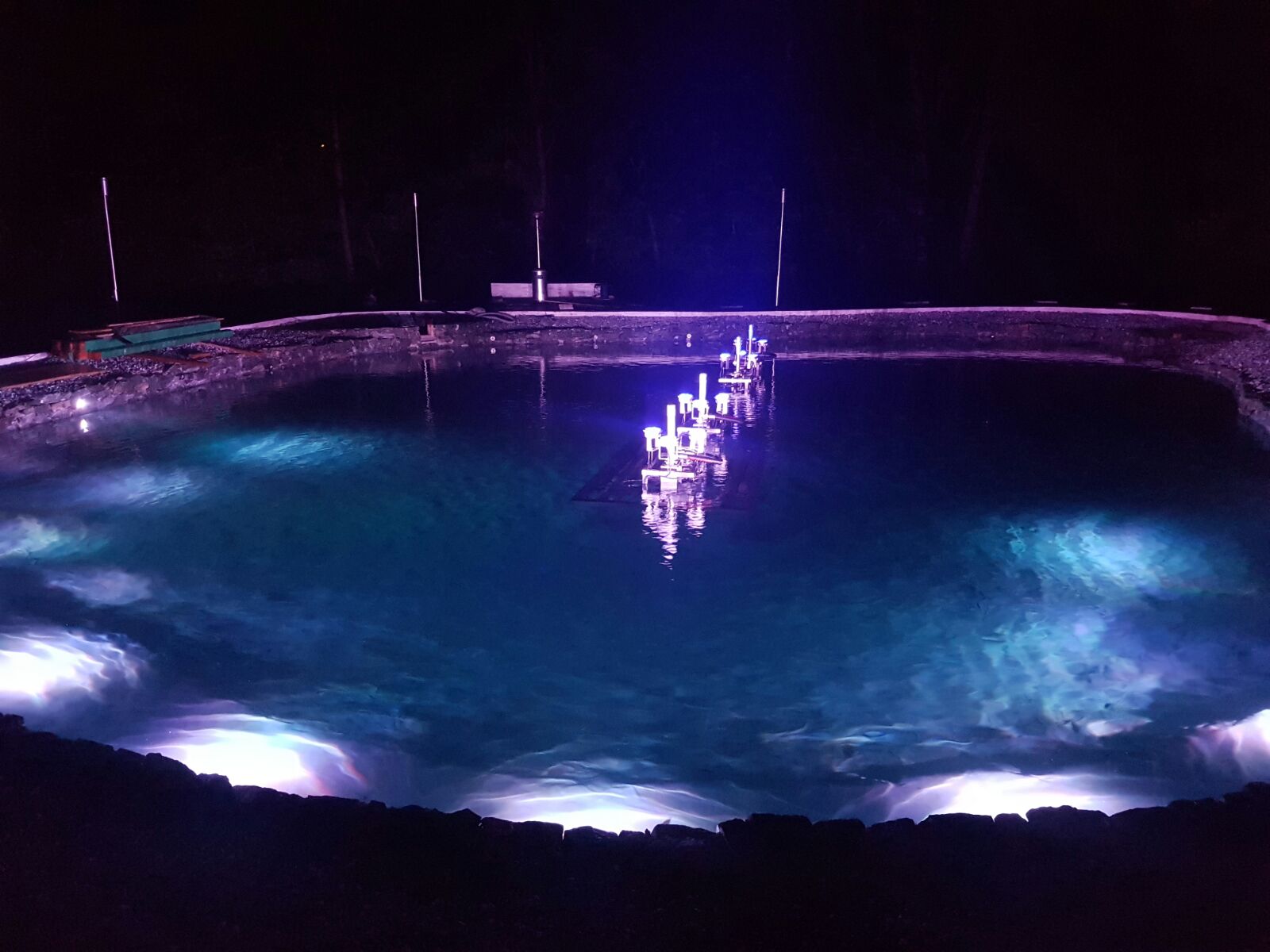 IP68 новый LED Тип лампы 30 Вт подводных частей соленая вода 12 В RGB LED освещение бассейна