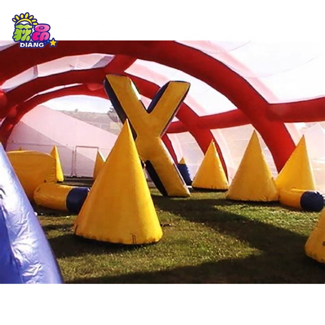 Cheap Inflatable paintball Arena, Inflatable Paintball Bunker Field Arena lasertag