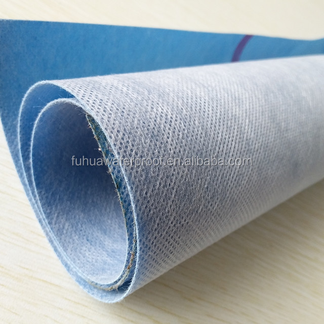 Водонепроницаемая мембрана Polythene полипропиленовая пленка рулонов ткань для ванной комнаты