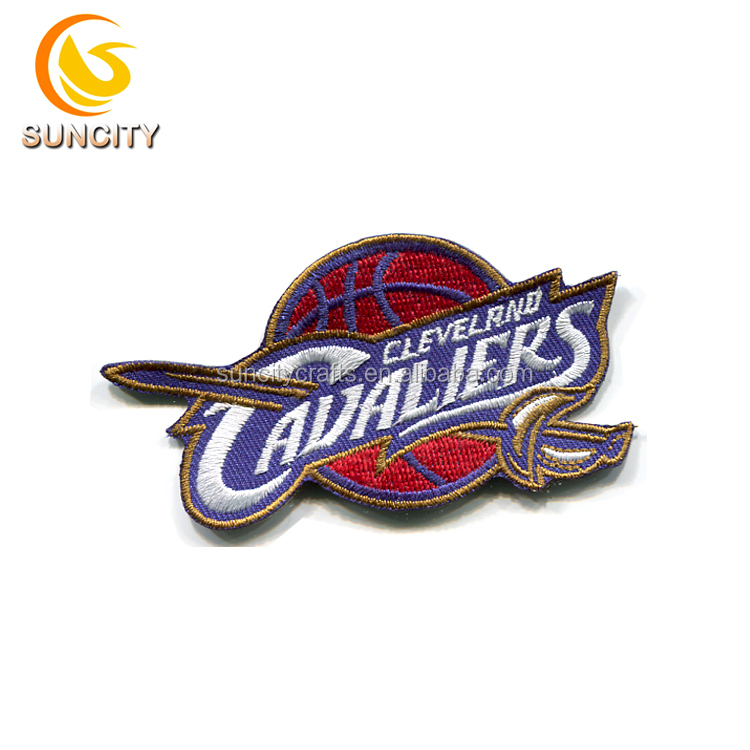 Пользовательский дизайн, нашивка для NBA, Baskeball, Кливленда, кавалеров, вышивка, нашивка