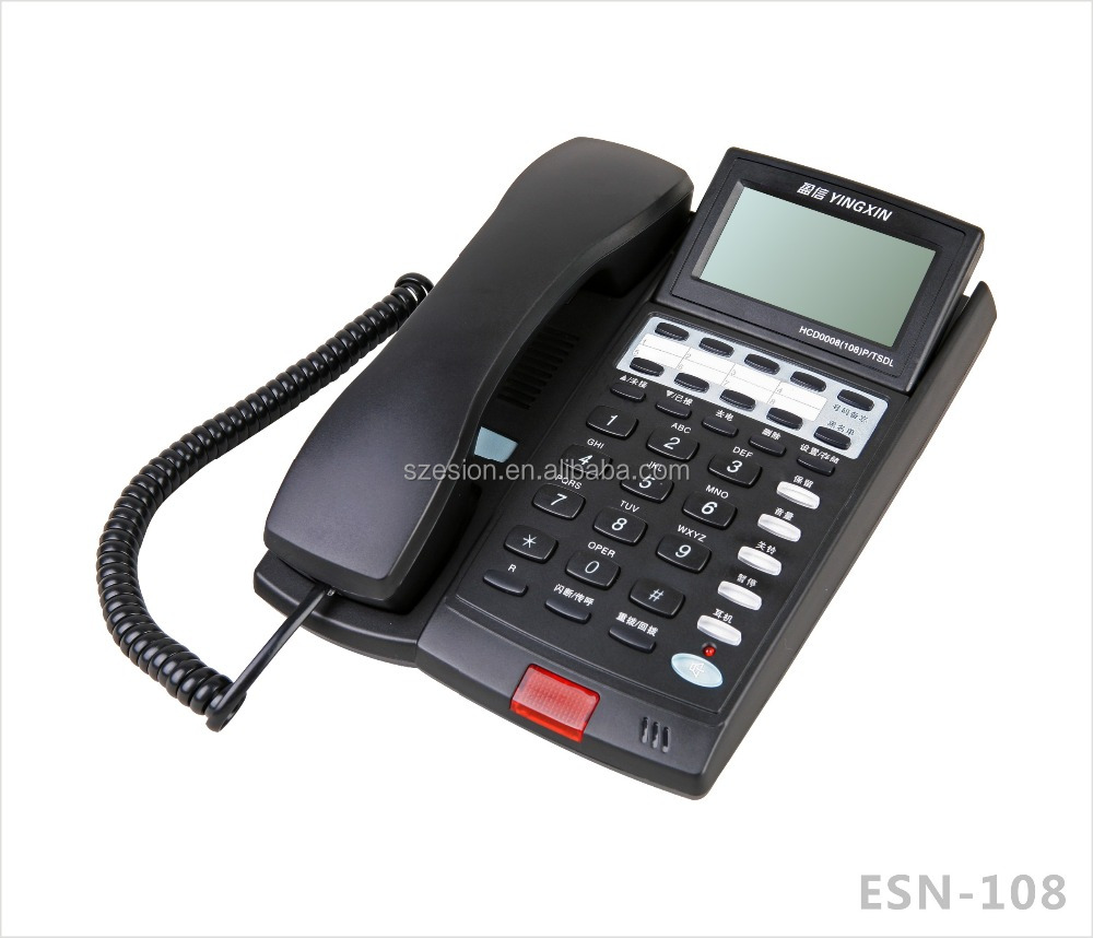 ESN-108 домашний офисный телефон, стационарный телефон, проводной телефон