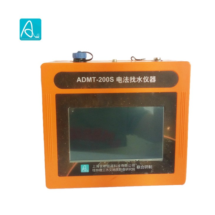 Специальное предложение! Нет кабелей ADMT-200S 200 м тип сенсорного экрана 3D отображения глубоко под землей детектор воды/детектор утечки воды