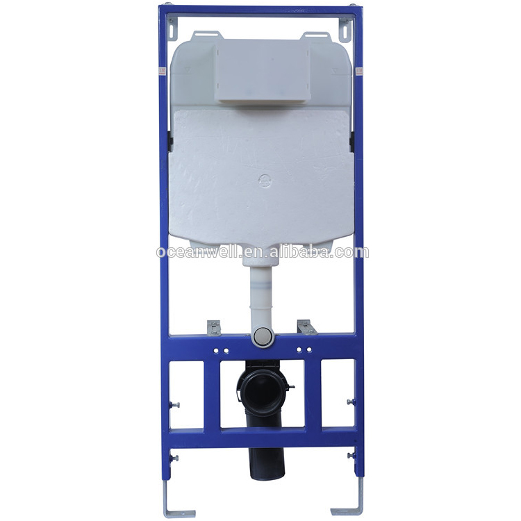 Oceanwell механический скрытый в стене резервуар с регулируемым двойным заподлицо клапаном сделано в HDPE