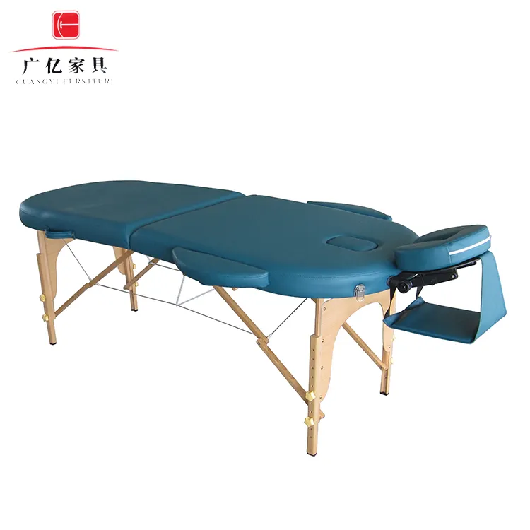 Hot sale portable health care oval table massage bed/massage table