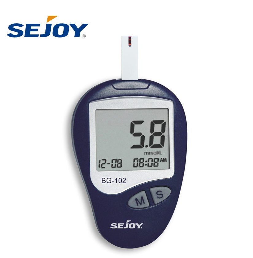 Full Automatic Code Free Test Strips Blood Glucose Monitor