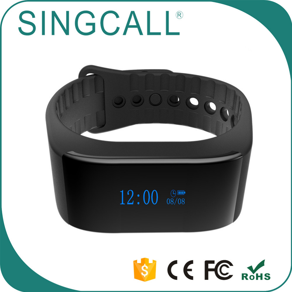 SINGCALL водонепроницаемые беспроводные вибрирующие наручные часы-пейджер