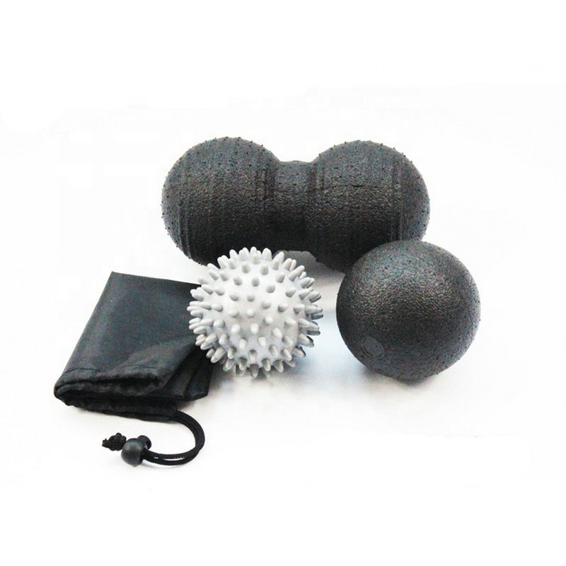 2019 горячие продажи пользовательские релиз Лакросс шары Spiky массаж мяч набор