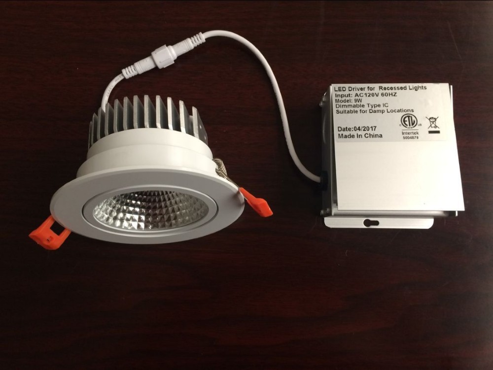 China manufacture IP44 3w recessed LED COB ceiling light round led downlight