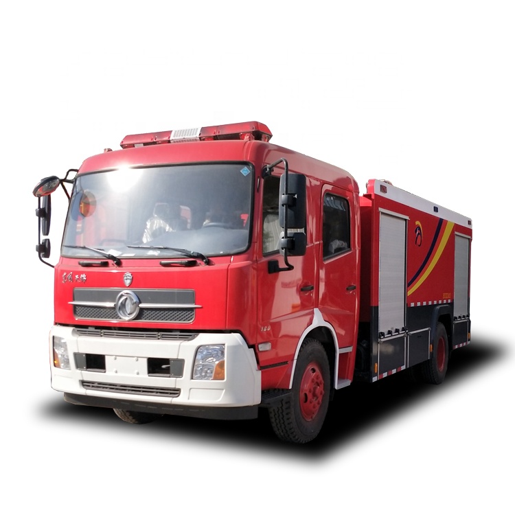Euro 5 Dongfeng 4*2 пожарные и спасательные службы транспортных средств, 6 колеса для малышей с изображением пожарной машины, пена и вода для малышей с изображением пожарной машины