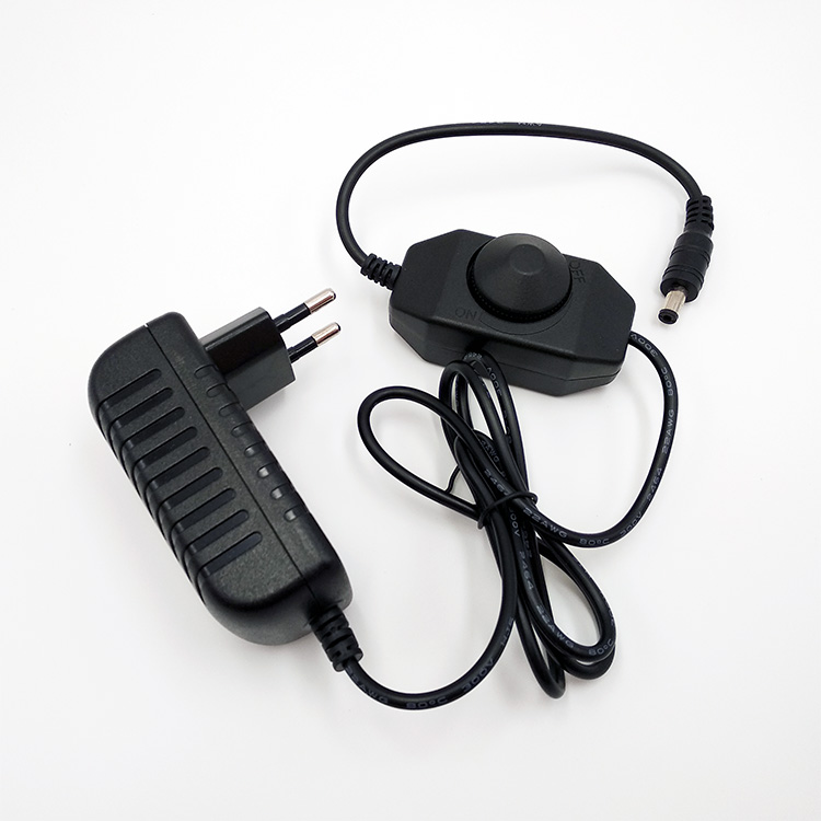 12V 2A 24W блок питания трансформаторов адаптер с выключателем включения/выключения диммер для светодиодной ленты