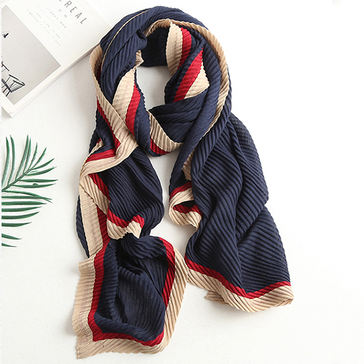 Women custom multi colorful long big shawl cotton scarf spring summer scarf fashion ladies scarf