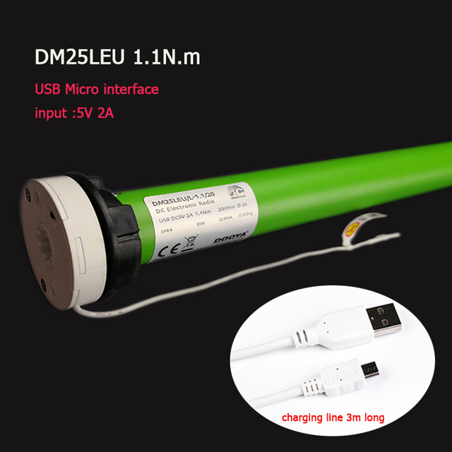 1 шт MOQ DM25LEU 1.1nm, аккумулятор, трубчатый мотор, трубчатый мотор, для Dia.38mm трубка для воздушных компрессоров рулонные шторы или зебровые жалюзи