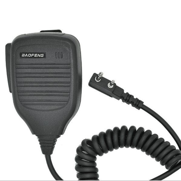 Портативный двухсторонний радио микрофон для Baofeng UV-5R