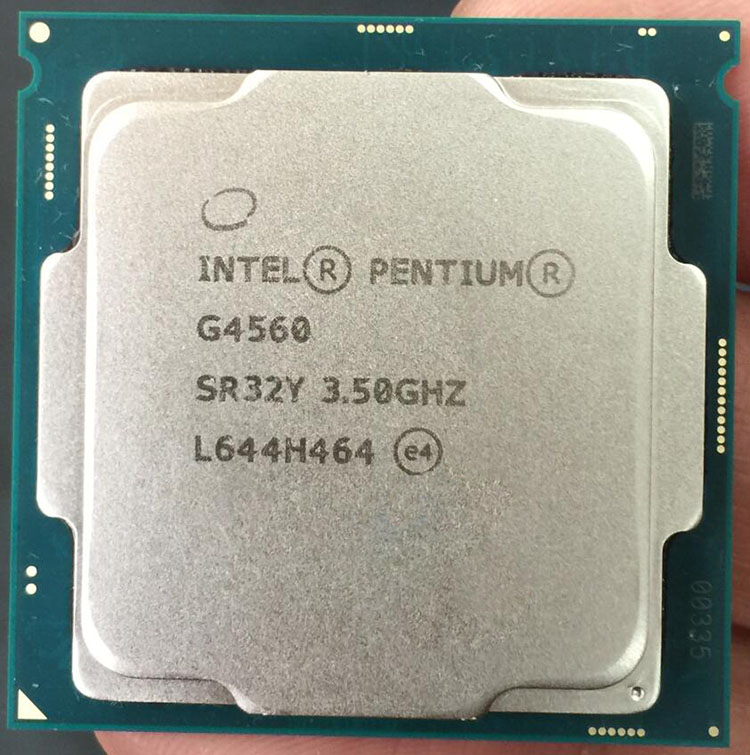 Celeron G4560 3,5 ГГц 2 м кэш двухъядерный процессор Количество ядер процессора LGA1151