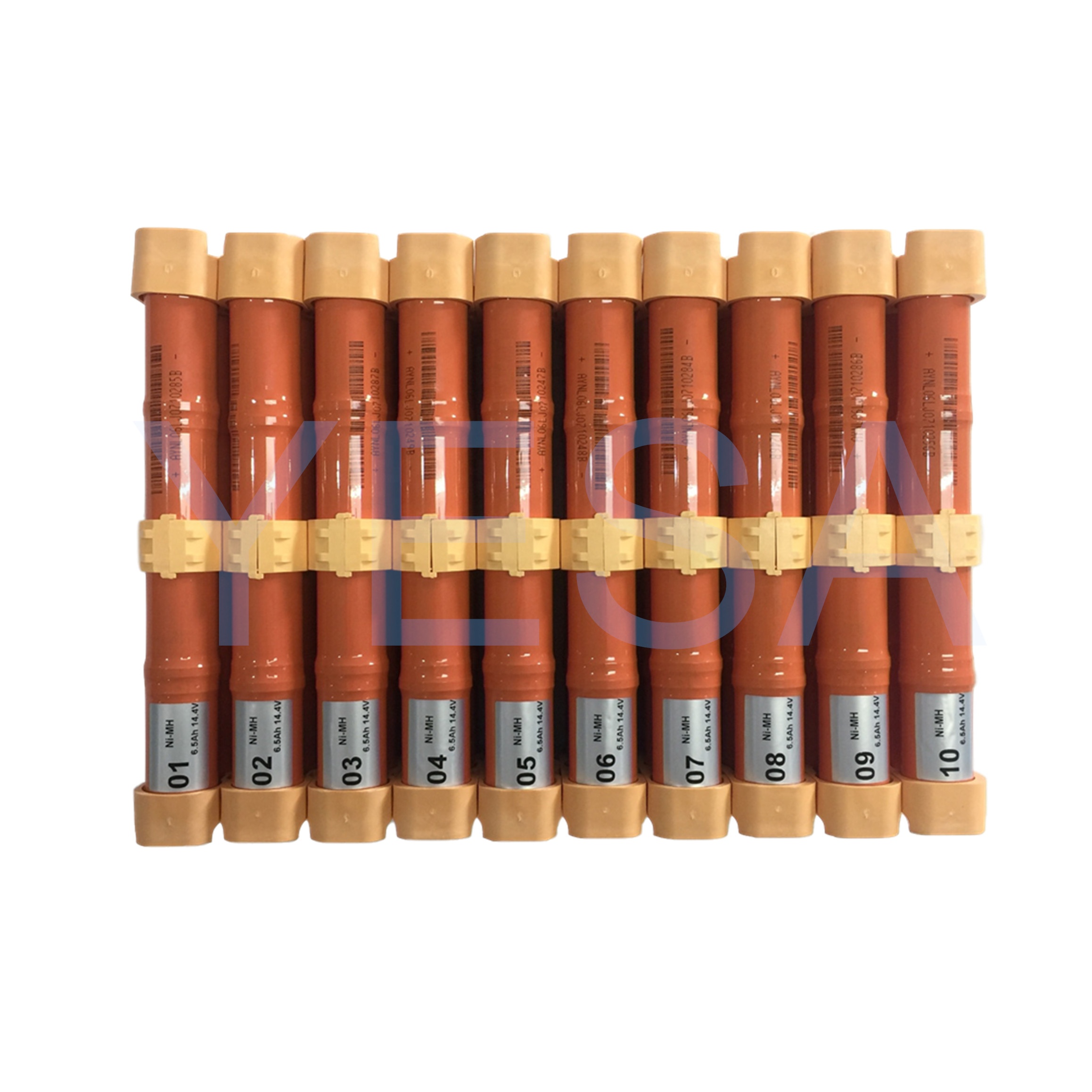 3 years warranty New cell Ni-mh 14.4v 6500mah hybrid car battery for prius C 2013 hybrid battery