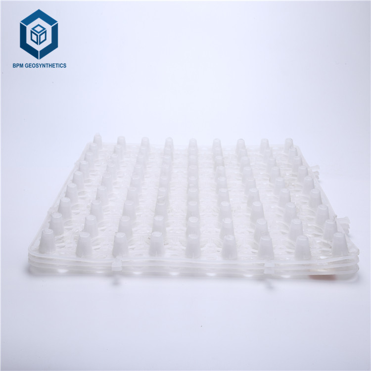 Hdpe пластиковая дренажная доска ямочный пластиковый дренажный лист