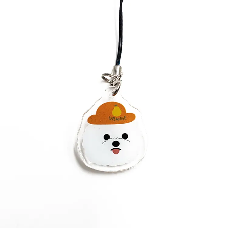 Acrylic Cartoon Promotional New Mobile Phone Charm, Charm Phone Accessories