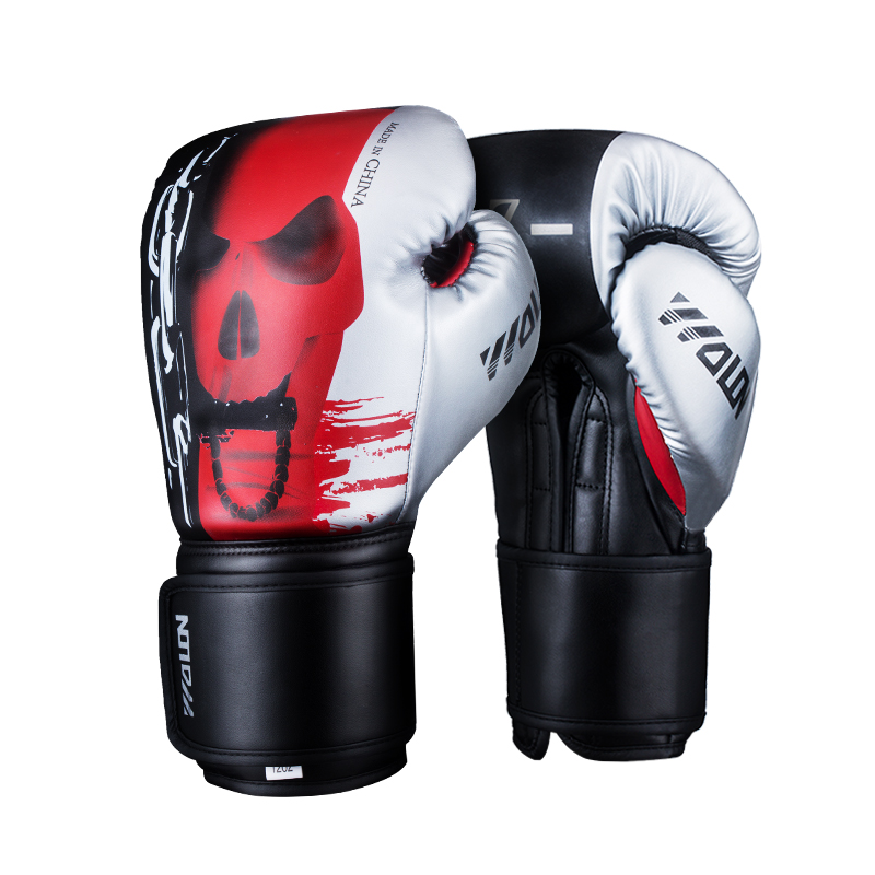Боксерские перчатки из искусственной кожи Muay Thai с вашим собственным логотипом