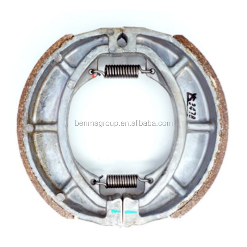Long Life Motorcycle Brake Shoe TU250 VL250 Rear Drum for South America Market