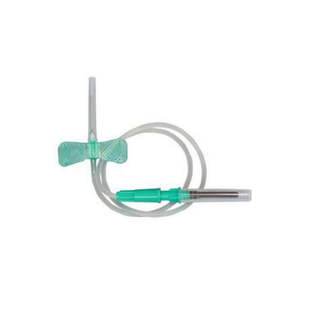 Disposable sterile vacuum butterfly blood collection needle