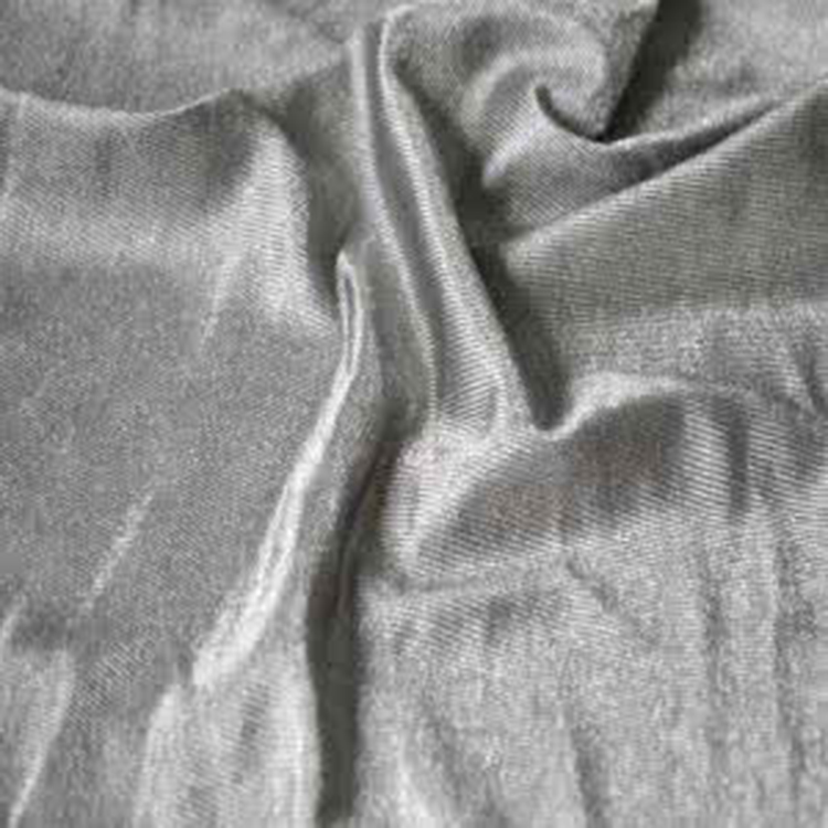 Anti radiation from computer and router for mosquito net and curtain block and shield phone/wifi signals silver-fiber fabric