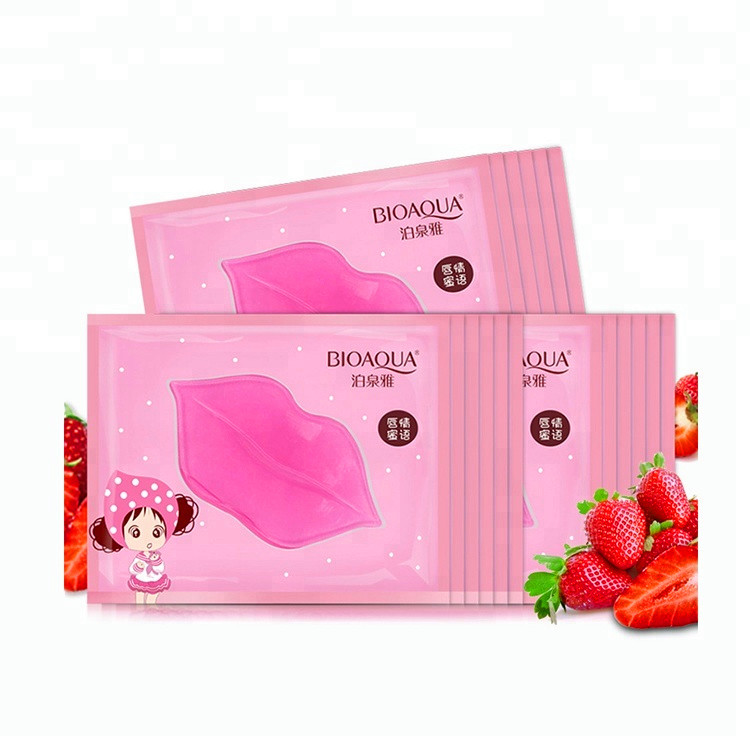 OEM оптом BIOAQUA увлажняющая коллагеновая маска для губ maskpretty girl