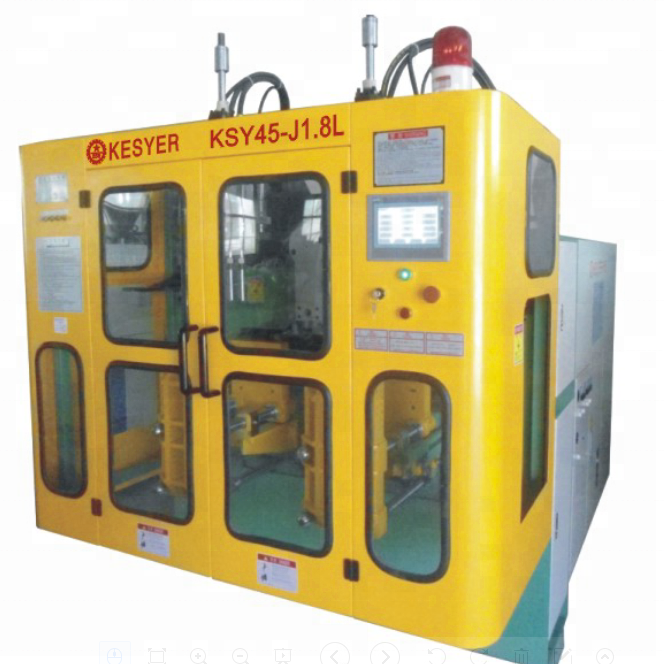KSY-1.8L машина для выдувного формования пластиковых бутылок, используемая для изготовления бутылок PETG