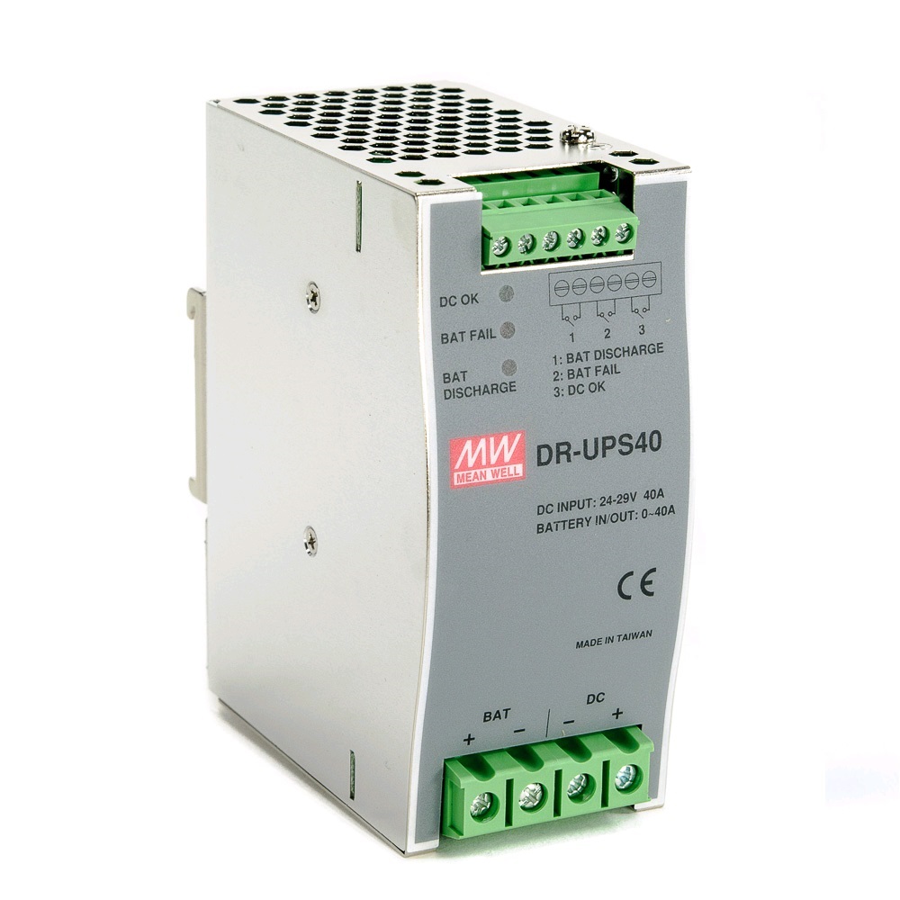 MeanWell DIN Rail 40A DC UPS DR-UPS40