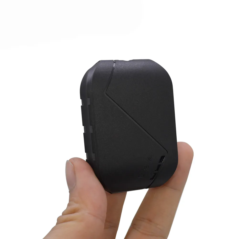 small fashion black gps tracker box power supply handheld plastic enclosure