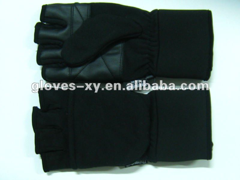Половина Finger Спорт флисовые перчатки thinsulate
