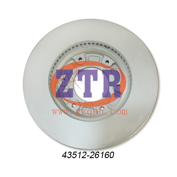Автозапчасти, тормозные диски для Hiace KLH12 22 43512-26160 200608-200903