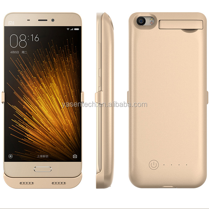 4200 мАч питания клип Аккумулятор Чехол для Xiaomi 5 M5 MI5 MI 5 Внешний аккумулятор запасного питания, подставка-держатель для мобильного телефона для задней крышки