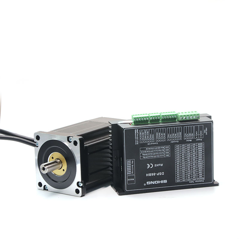 Siheng Nema34 12Nm замкнутый контур шаговый двигатель с драйвером DSP-86BH для станка с ЧПУ промышленный