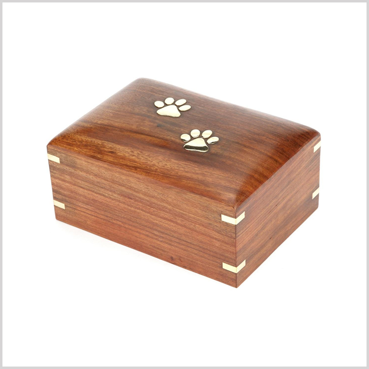 Деревянный мирный Мемориальный Keepsake Pet урна для пепла