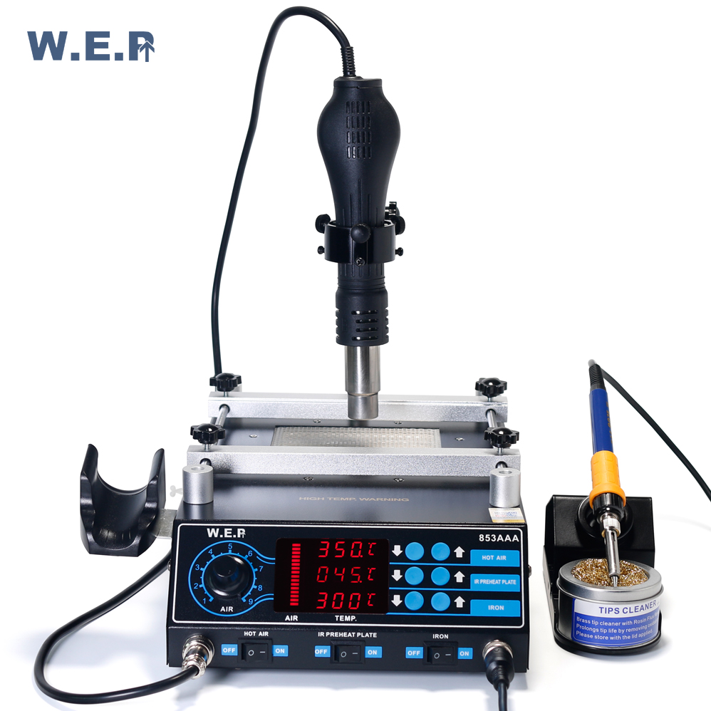 WEP-853AAA Термовоздушная паяльная температура smd паяльная станция производители